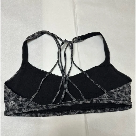 Lululemon Free To Be Zen Sports Bra Gray Feather ⚫️ - Picture 2 of 4